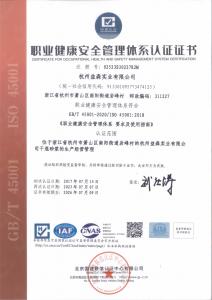 職業(yè)健康管理體系